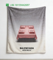Balenciaga Throw Blankets